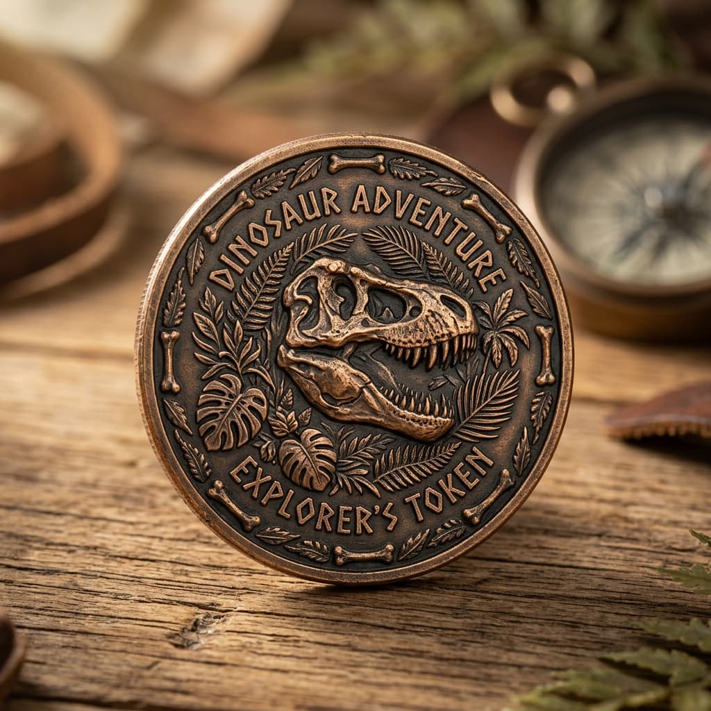 Dino Discoverer Coin