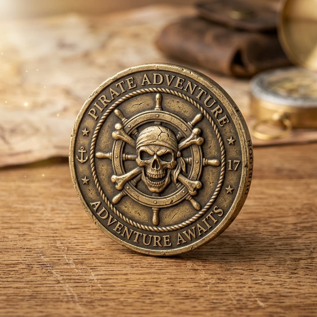 Pirate Treasure Coin