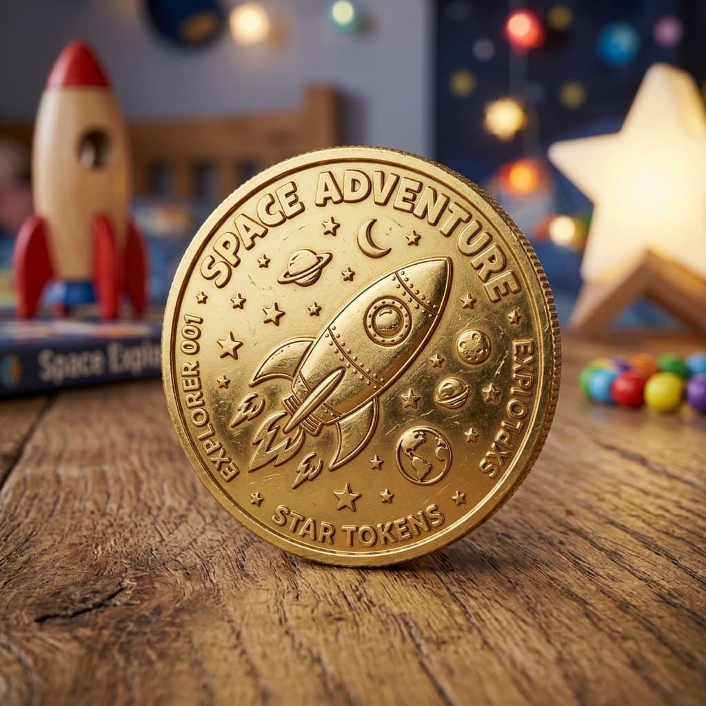 Space Explorer Coin
